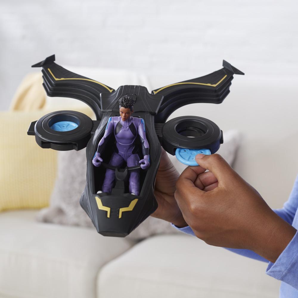 Marvel Black Panther Wakanda Forever: Vibranium Blast Sunbird Con Shuri Figura De Accion