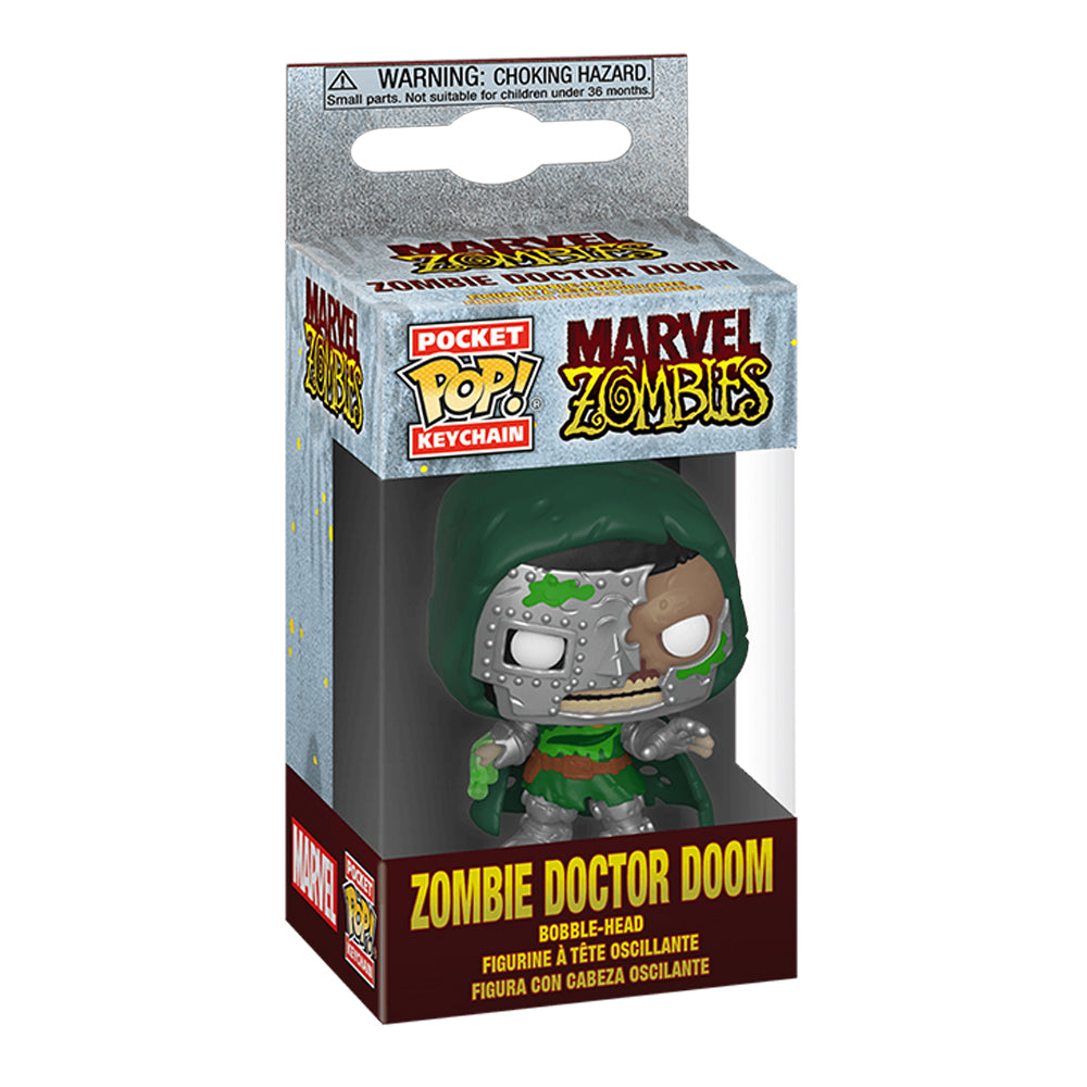 Funko Pop Keychain: Marvel Zombies - Dr Doom Llavero