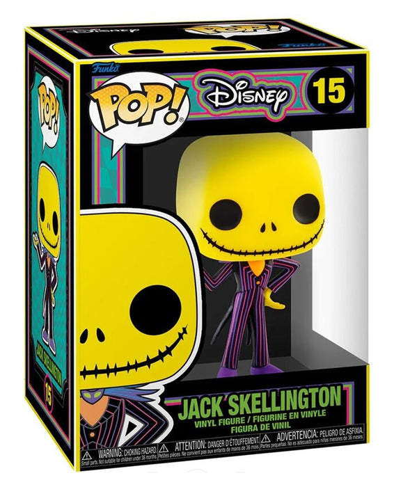 Funko Pop Disney: Mundo De Jack Blacklight - Jack