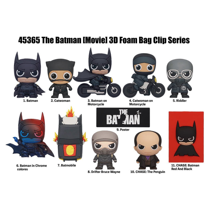 Monogram Llavero 3D para Mochila: DC The Batman Movie - Batman Figura Sorpresa