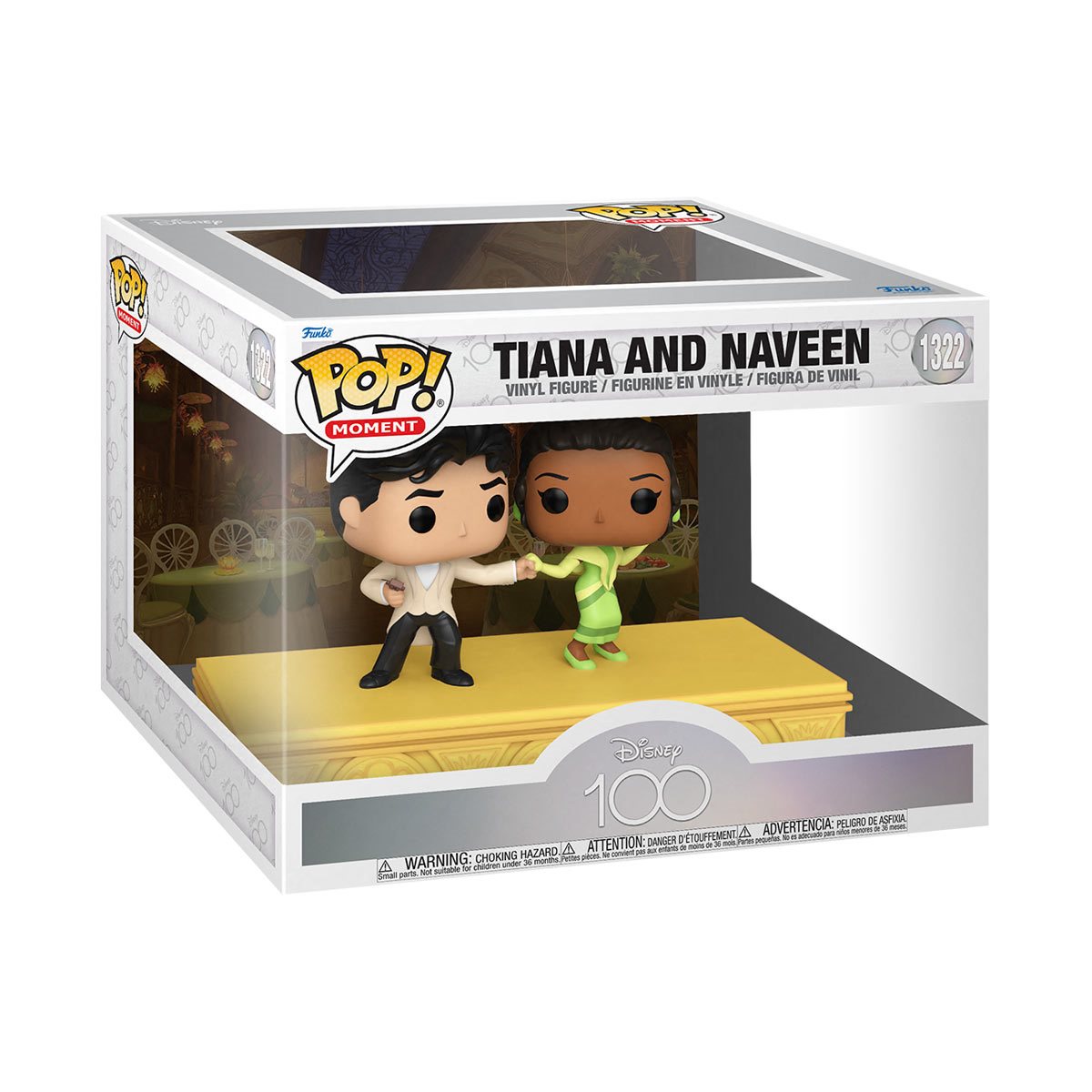 Funko Pop Moment: Disney 100 - Tiana y Naveen