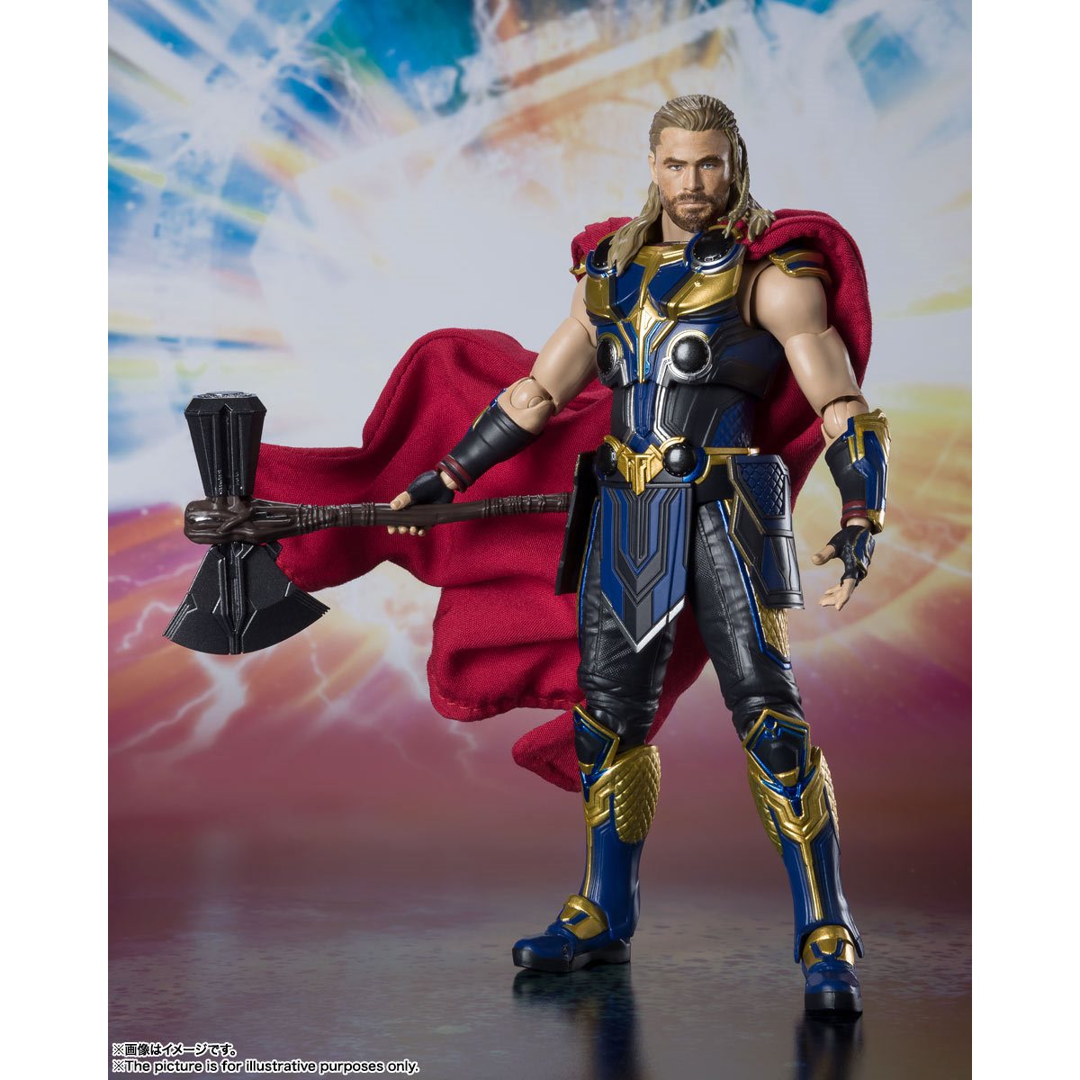 Bandai Tamashii SH Figuarts: Marvel Thor Love and Thunder - Thor Figura de Accion