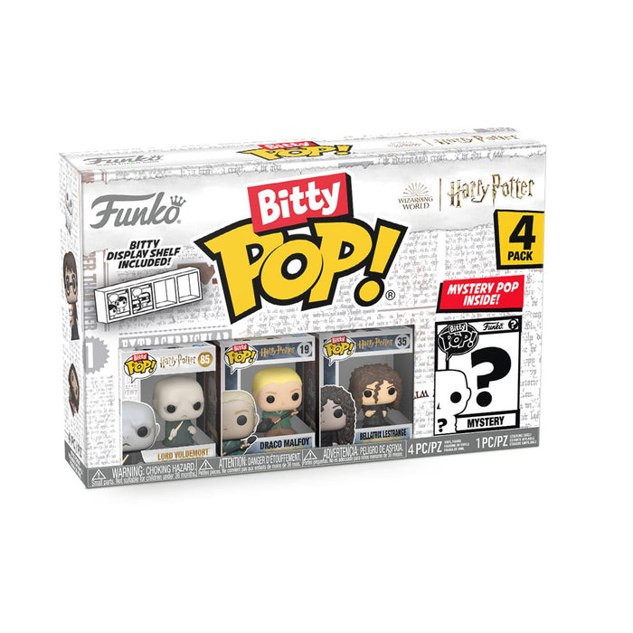 Funko Bitty Pop: Harry Potter -  Voldemort  4 Pack
