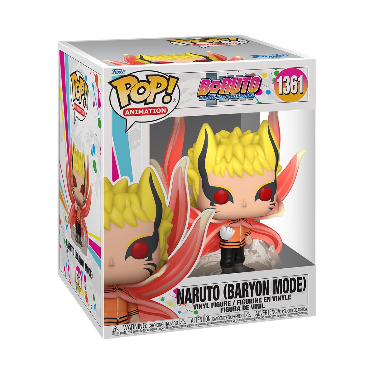 Funko Pop Super: Boruto - Naruto Modo Barion 6 Pulgadas