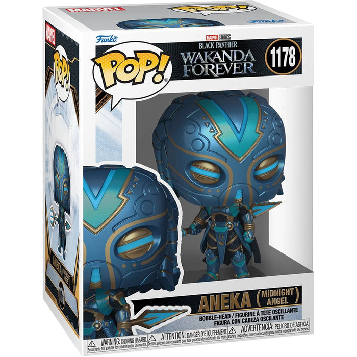 Funko Pop Marvel: Black Panther Wakanda Forever - Aneka Midnight Angel