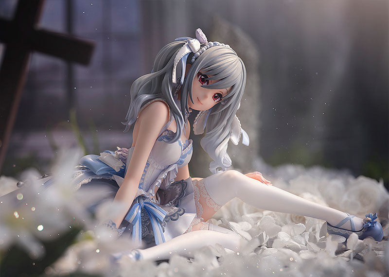 Alumina Scale Figure: The Idolmaster Cinderella Girls - Ranko Kanzaki White Princess Escala 1/7