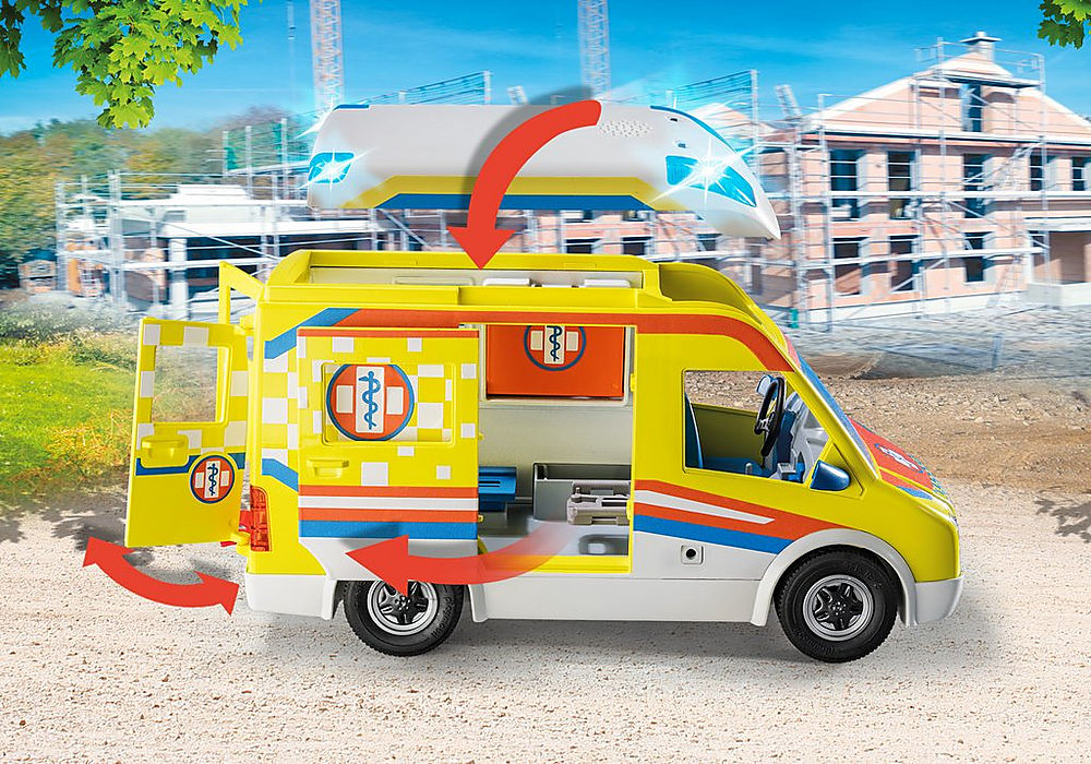 Playmobil City Life: Equipo de Rescate 71244 — Distrito Max