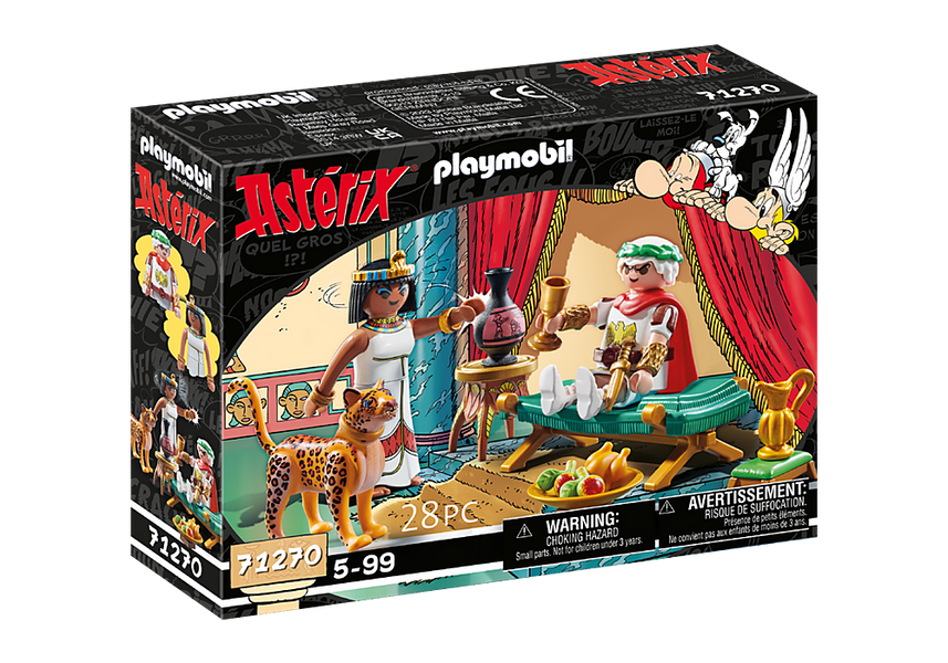 Playmobil Asterix: Cesar y Cleopatra 71270 — Distrito Max