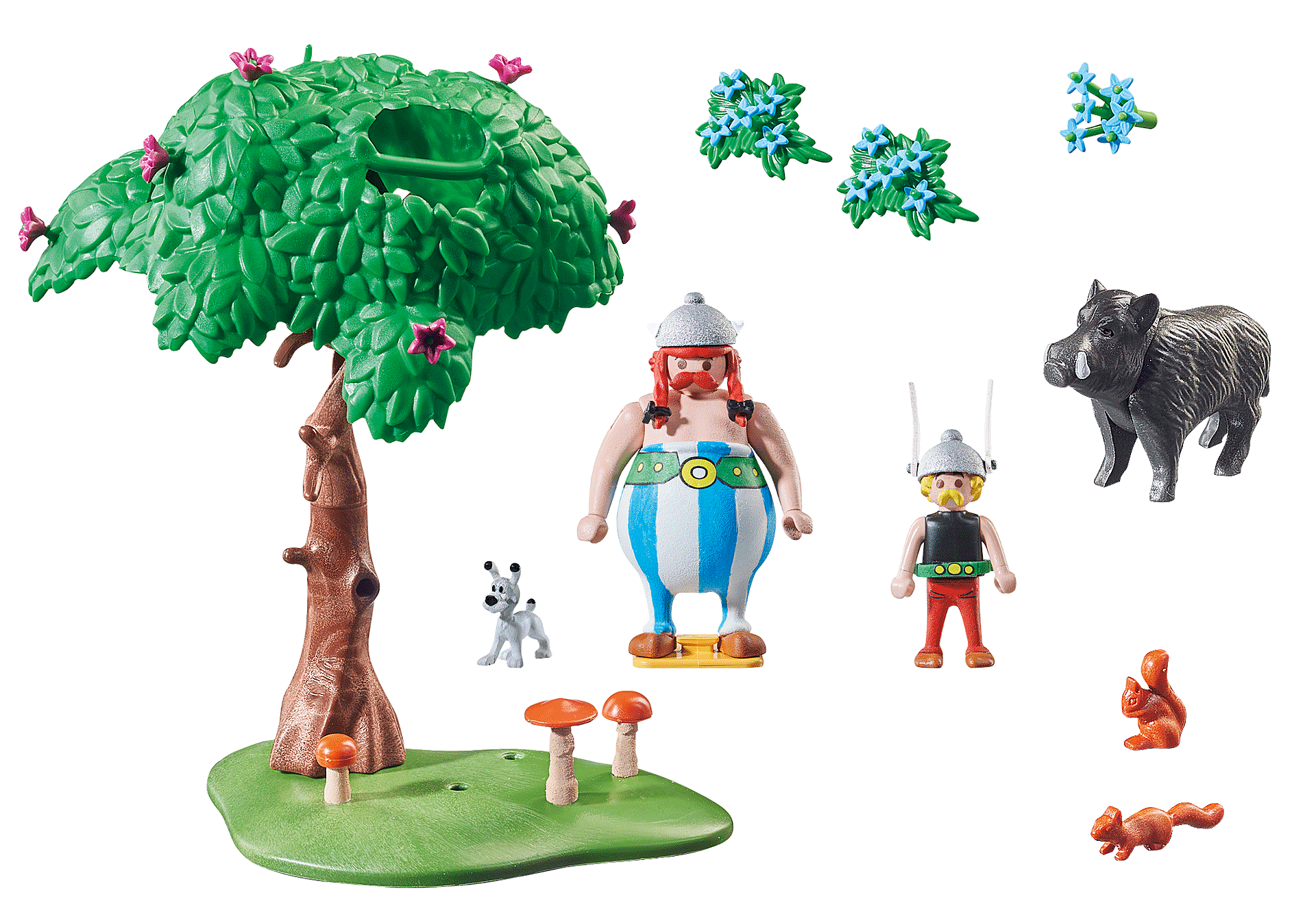 Playmobil Asterix: La Caza Del Jabali y Su √Årbol 71160