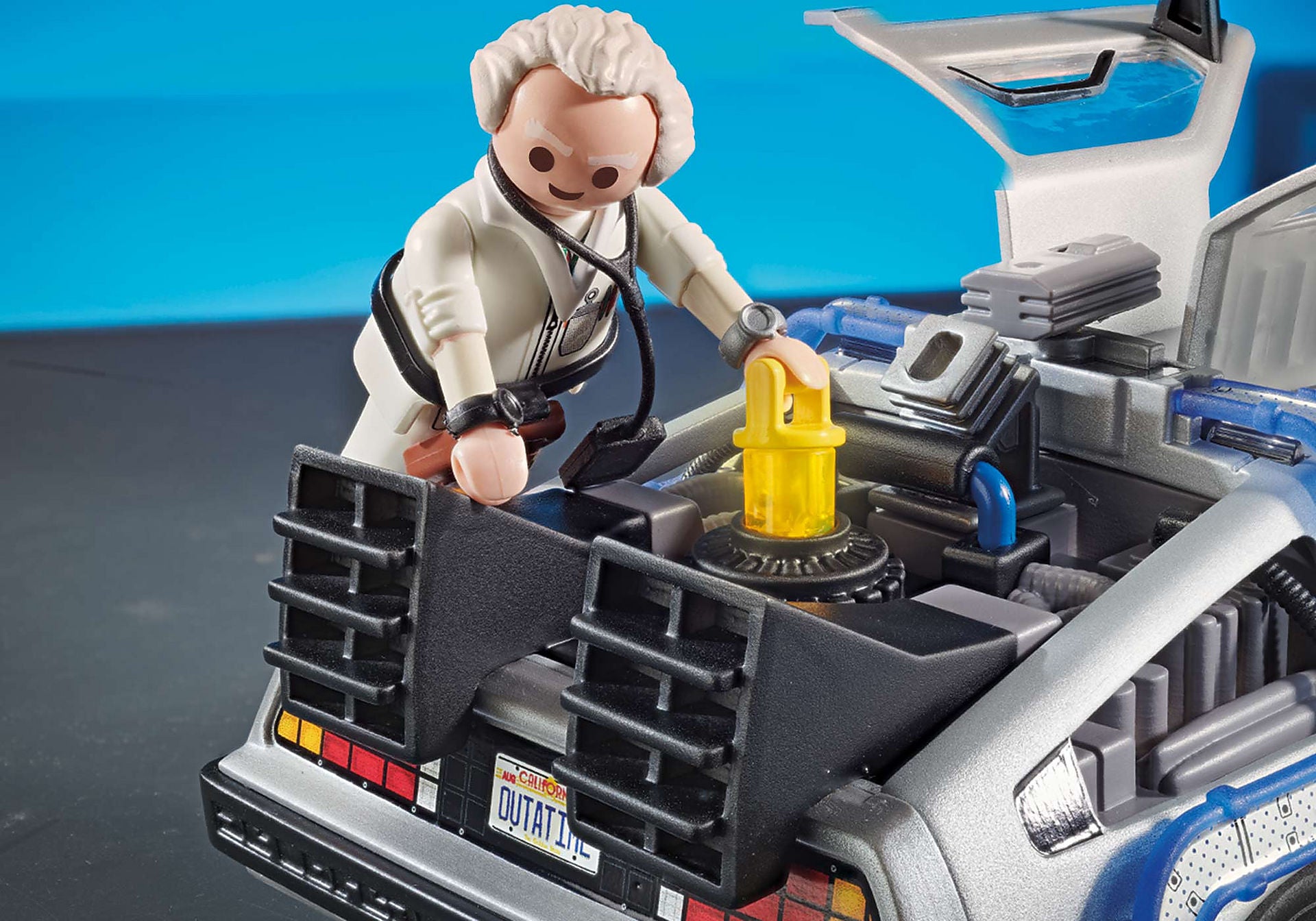 Coche de playmobil new arrivals de regreso al futuro
