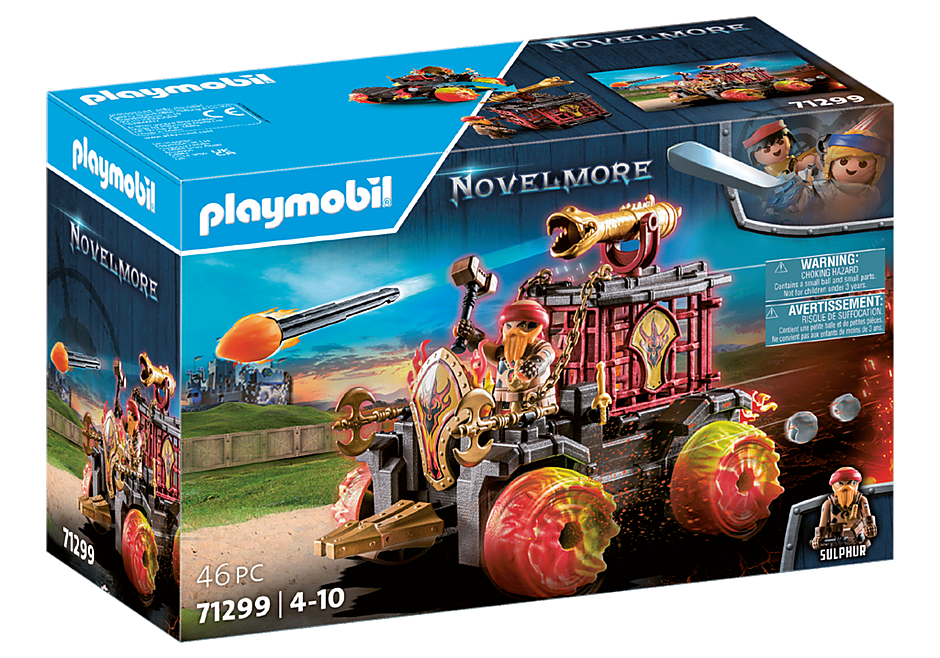 Playmobil Novelmore: Bandidos de Burnham - Ariete 71299