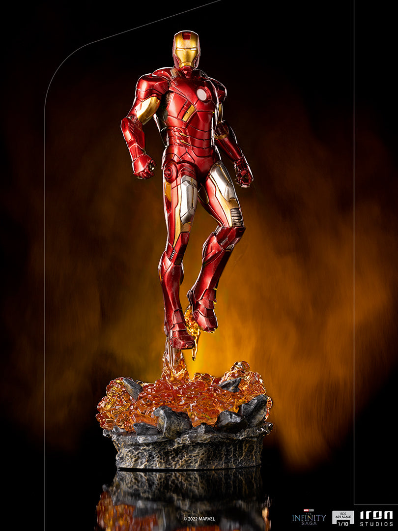 IRON Studios: Marvel The Infinity Saga - Iron Man Batalla de Nueva York BDS Escala de Arte 1/10