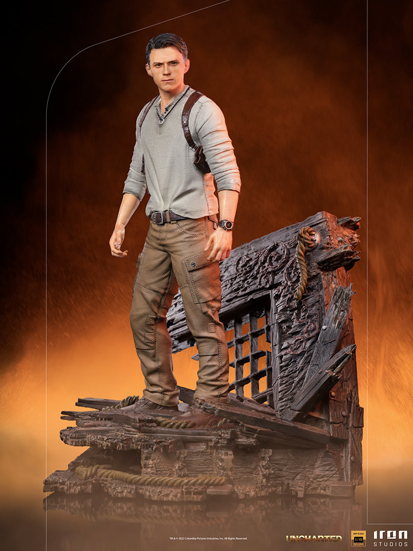 IRON Studios: Uncharted - Nathan Drake Deluxe Escala de Arte 1/10