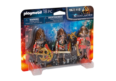 Playmobil Novelmore: Set de 3 Bandidos de Burnham 70672