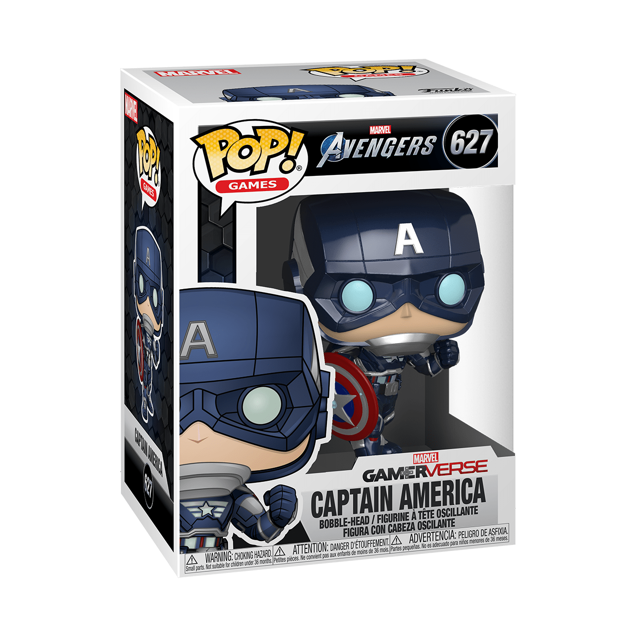 Funko Pop Games: Marvel Avengers - Capitan America