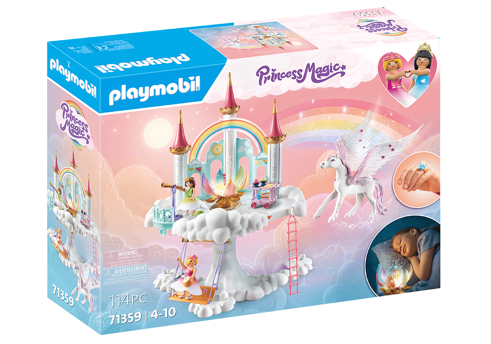 Castillo cristal playmobil sales