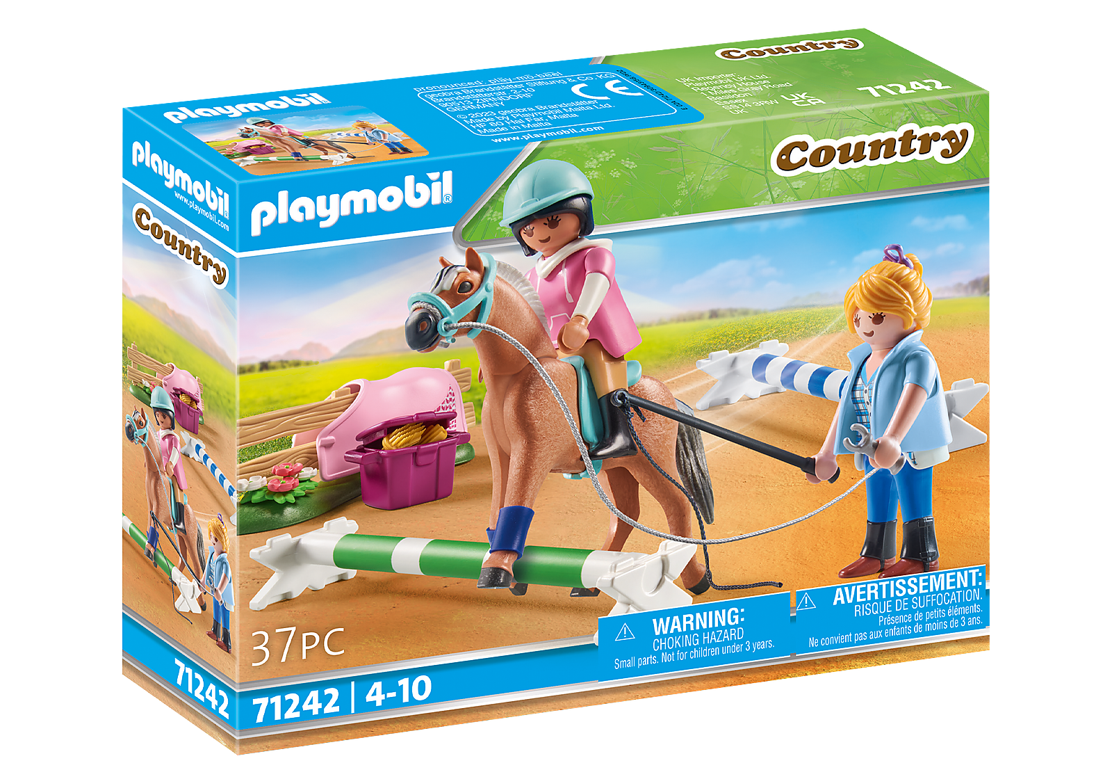 Playmobil Country: Clase De Equitacion 71242