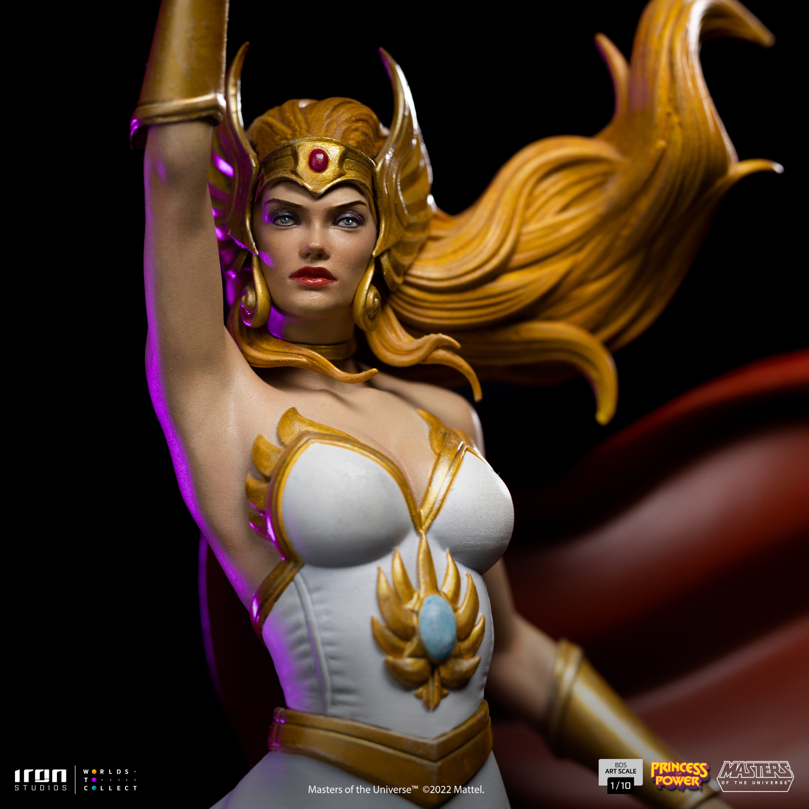 IRON Studios: Amos del Universo - She Ra Princesa Del Poder BDS Escala De Arte 1/10