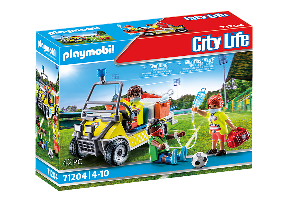 Playmobil City Life: Coche De Rescate 71204 — Distrito Max