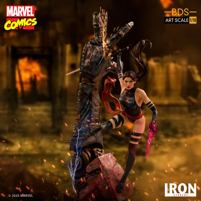 IRON Studios: Marvel X Men - Psylocke BDS Escala de Arte 1/10