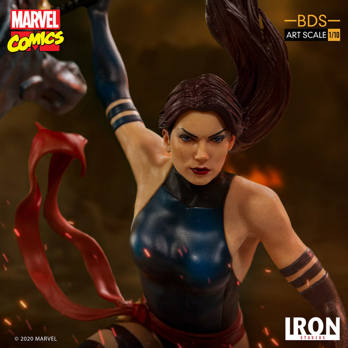 IRON Studios: Marvel X Men - Psylocke BDS Escala de Arte 1/10