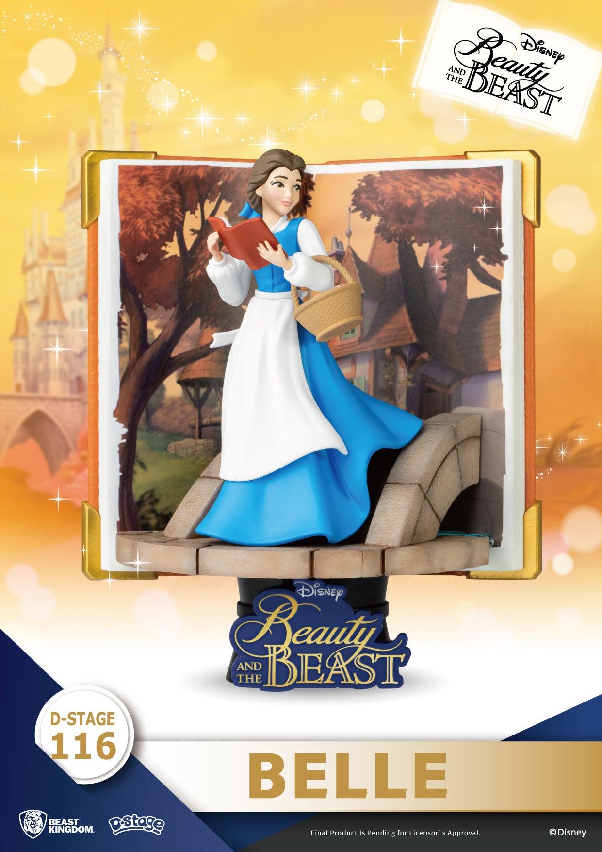 Beauty & The Beast- Set DE Figuras LA Bella Y LA Bestia (7,5 CM
