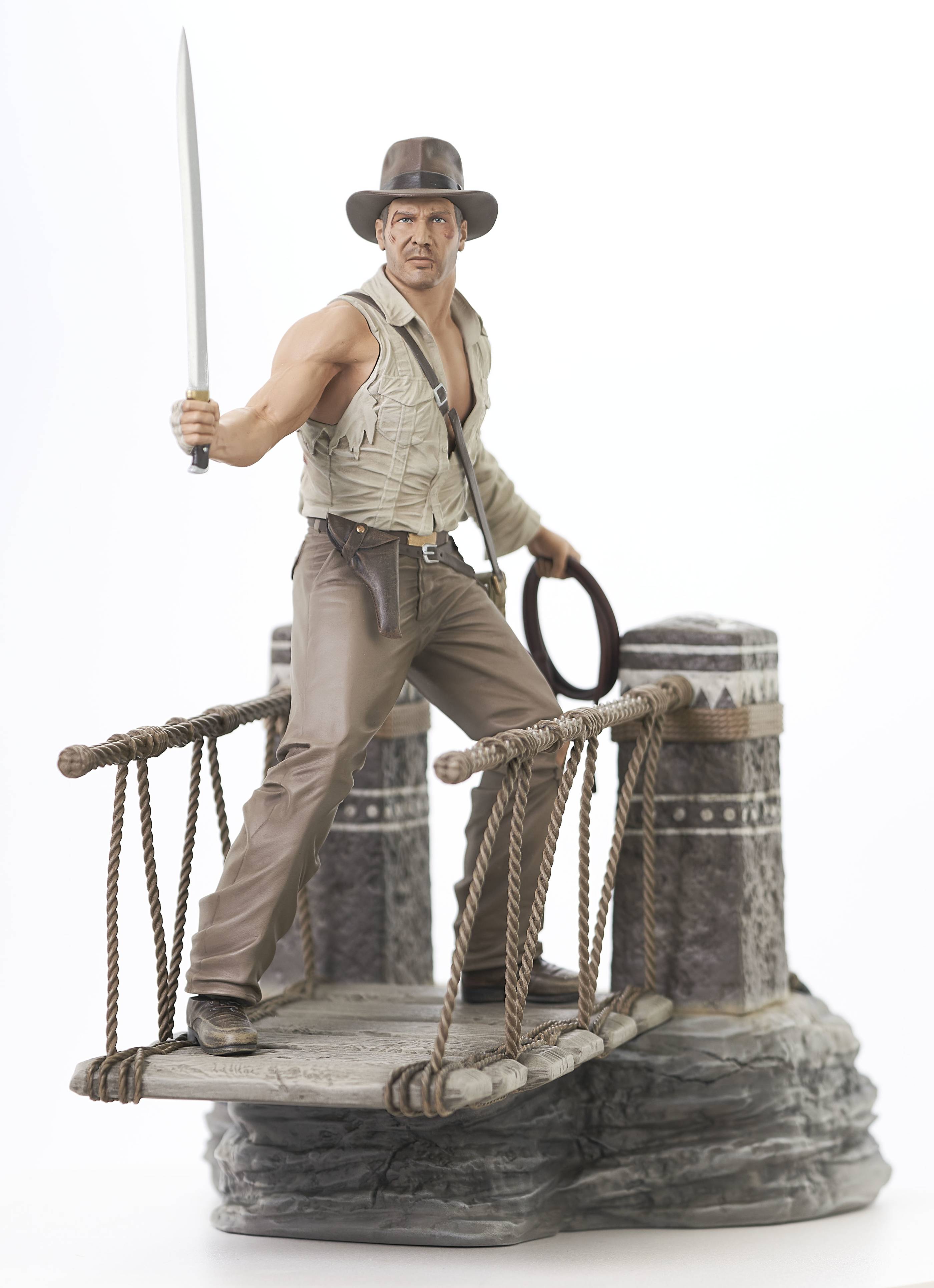 Diamond Select Toys Statue Gallery: Indiana Jones y El Templo De La Perdicion - Indiana Jones Deluxe Escala 11