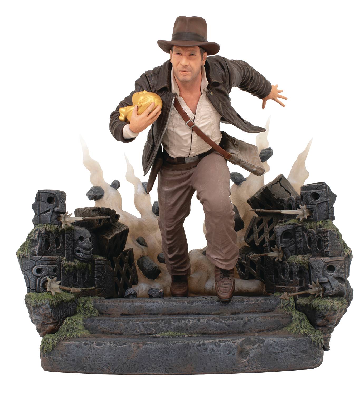 Diamond Select Toys Statue Gallery: Indiana Jones y El Arca Perdida - Indiana Jones Deluxe 10 Pulgadas