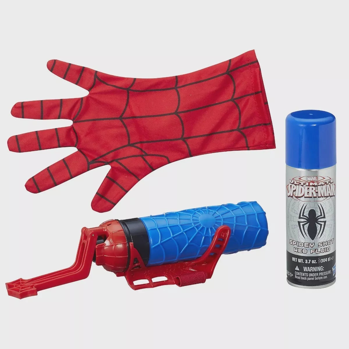 Marvel Spider Man Ultimate Guante Lanzador Aracnido 2 En 1