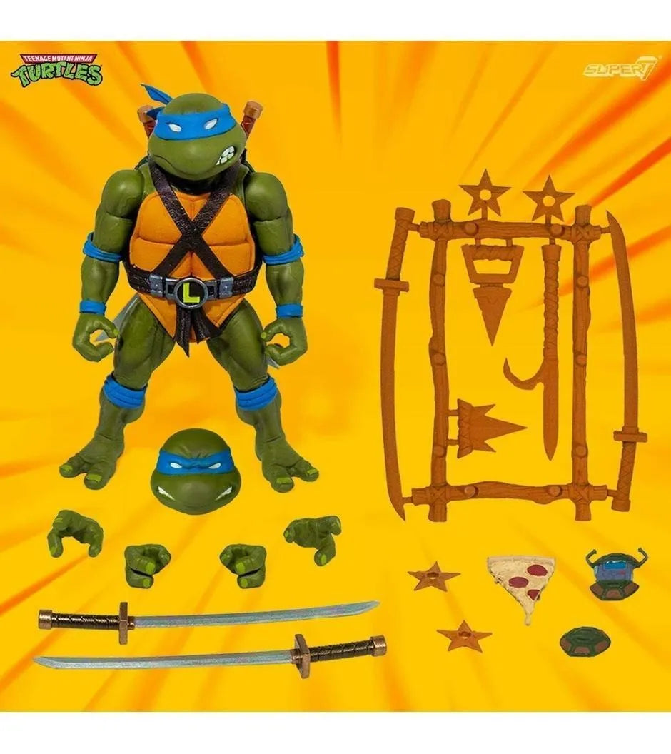 Super7 Ultimates: TMNT Tortugas Ninja - Leonardo