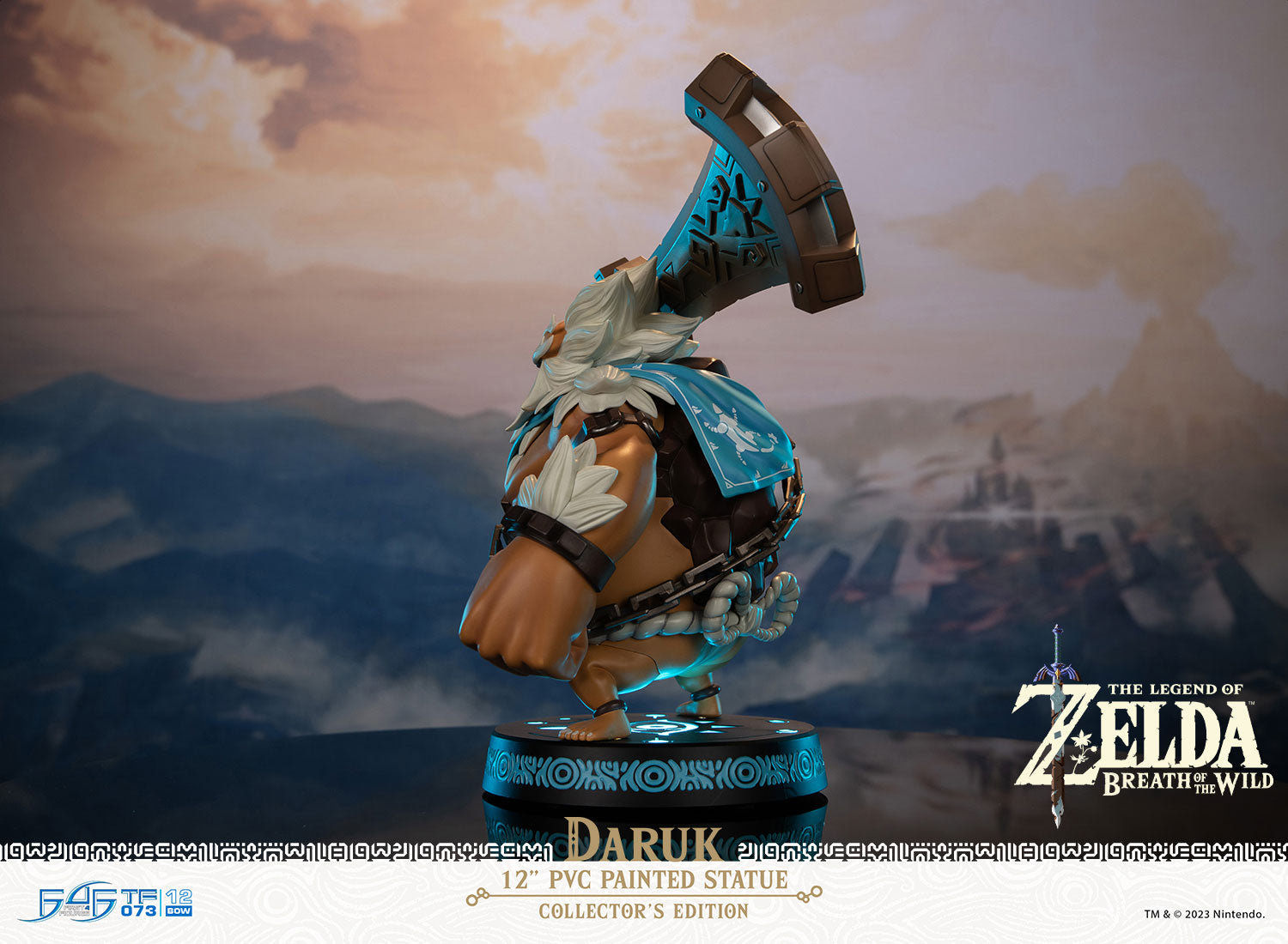 First 4 Figures: The Legend of Zelda Breath of the Wild - Daruk 11 Pulgadas Collector