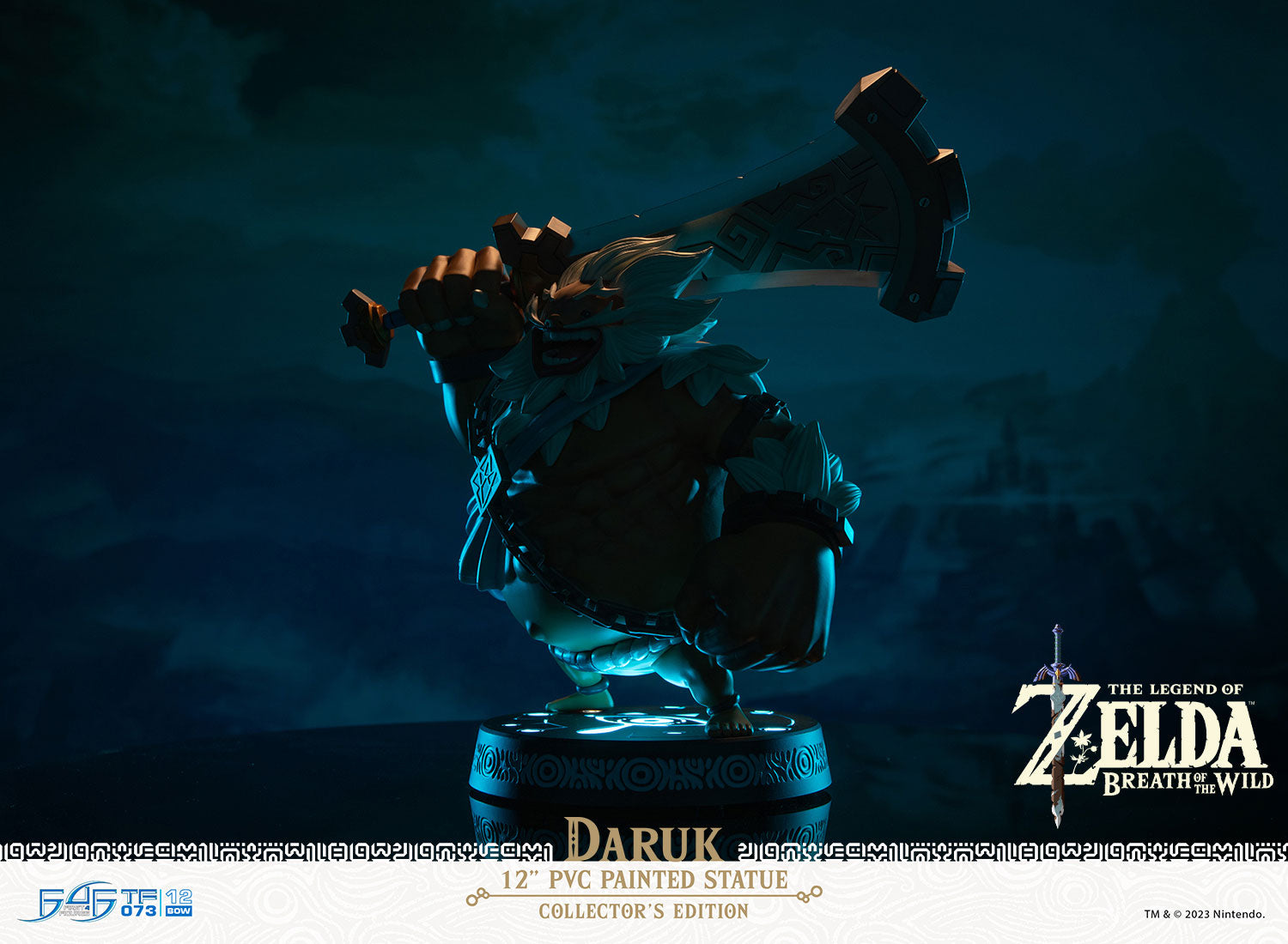 First 4 Figures: The Legend of Zelda Breath of the Wild - Daruk 11 Pulgadas Collector