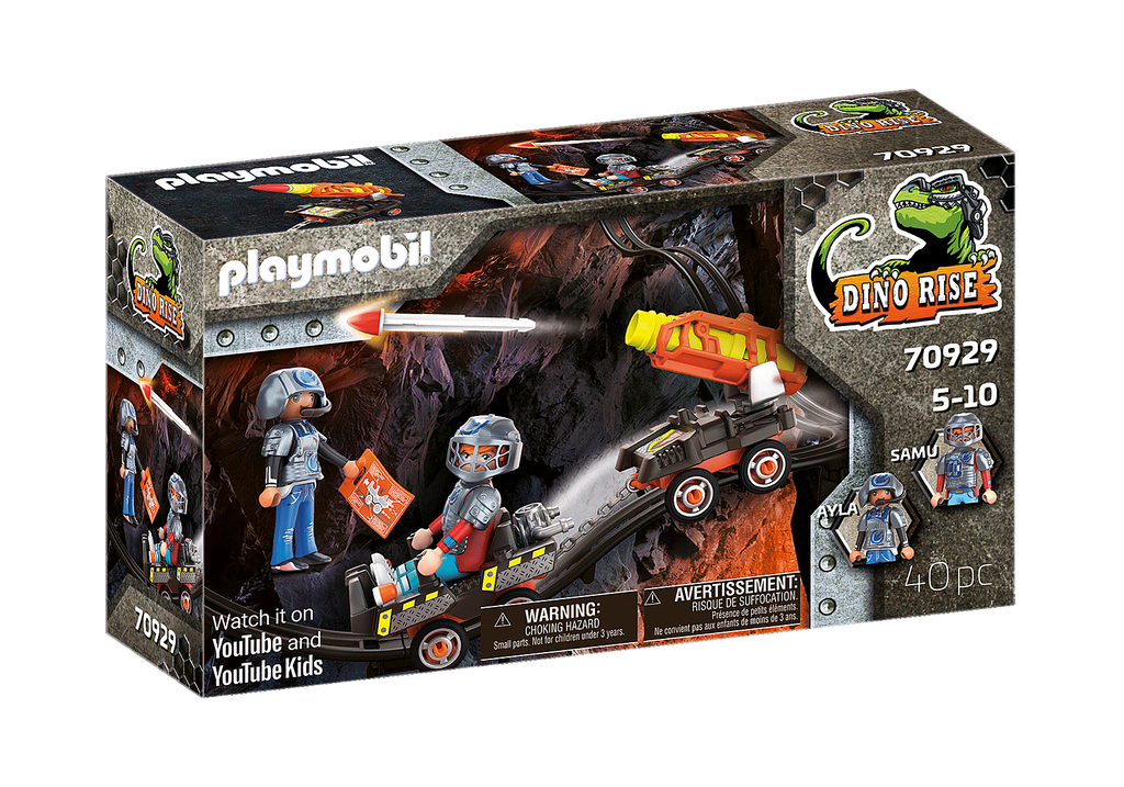 PLAYMOBIL DINO RISE 71263 - Dimorphodon et rangers Playmobil