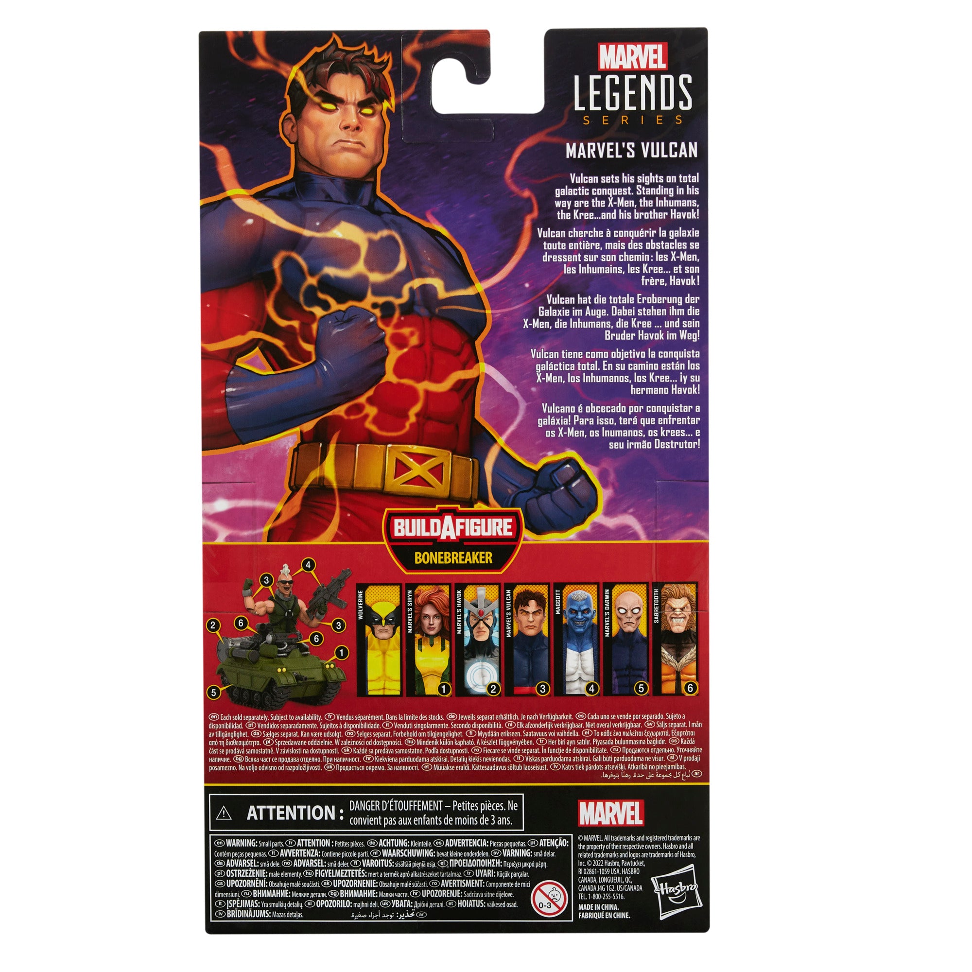 Marvel Legends Baf Bonebreaker: X Men - Vulcan