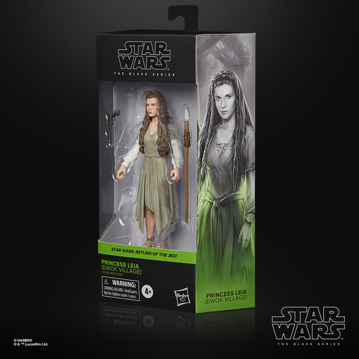Star Wars The Black Series: Episodio 6 -  Princesa Leia Aldea Ewok
