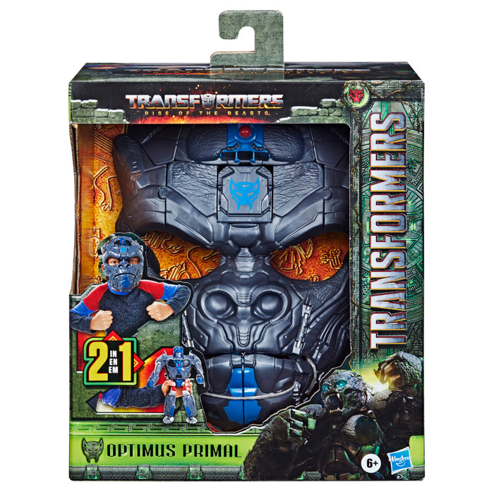 Transformers Rise Of The Beasts: Optimus Primal Mascara 2 En 1