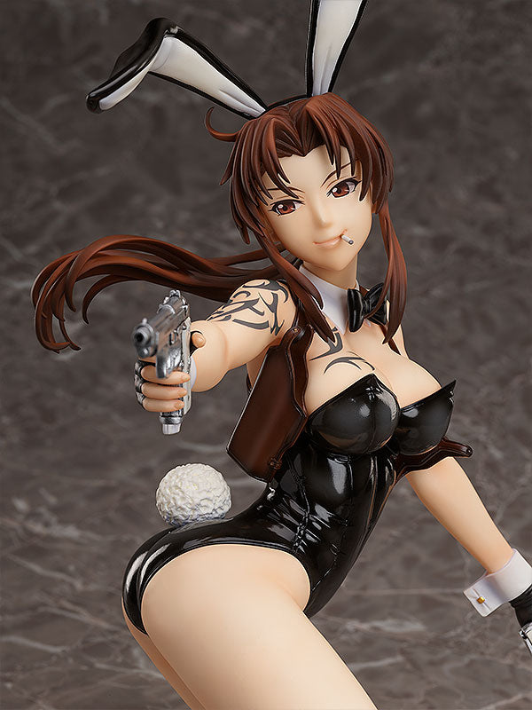 Freeing Scale Figure: Black Lagoon - Revy Bareleg Bunny Escala 1/4