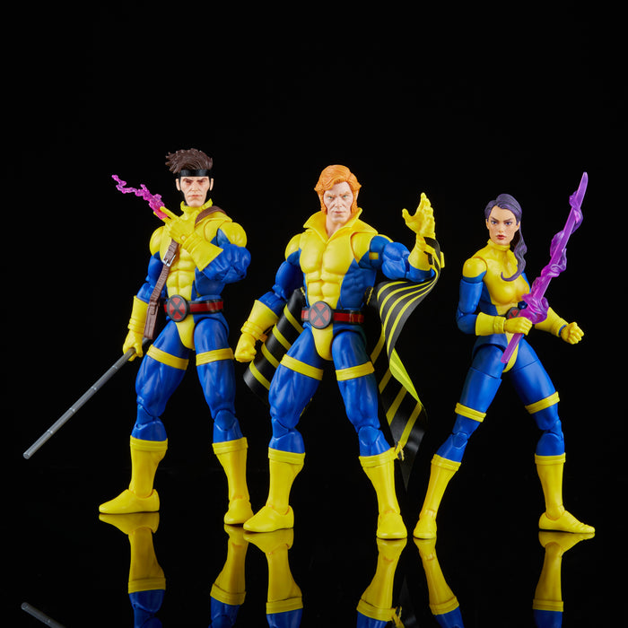 Marvel Legends Series: X Men - Banshee, Gambito y Psylocke 3 Pack Preventa Exclusiva