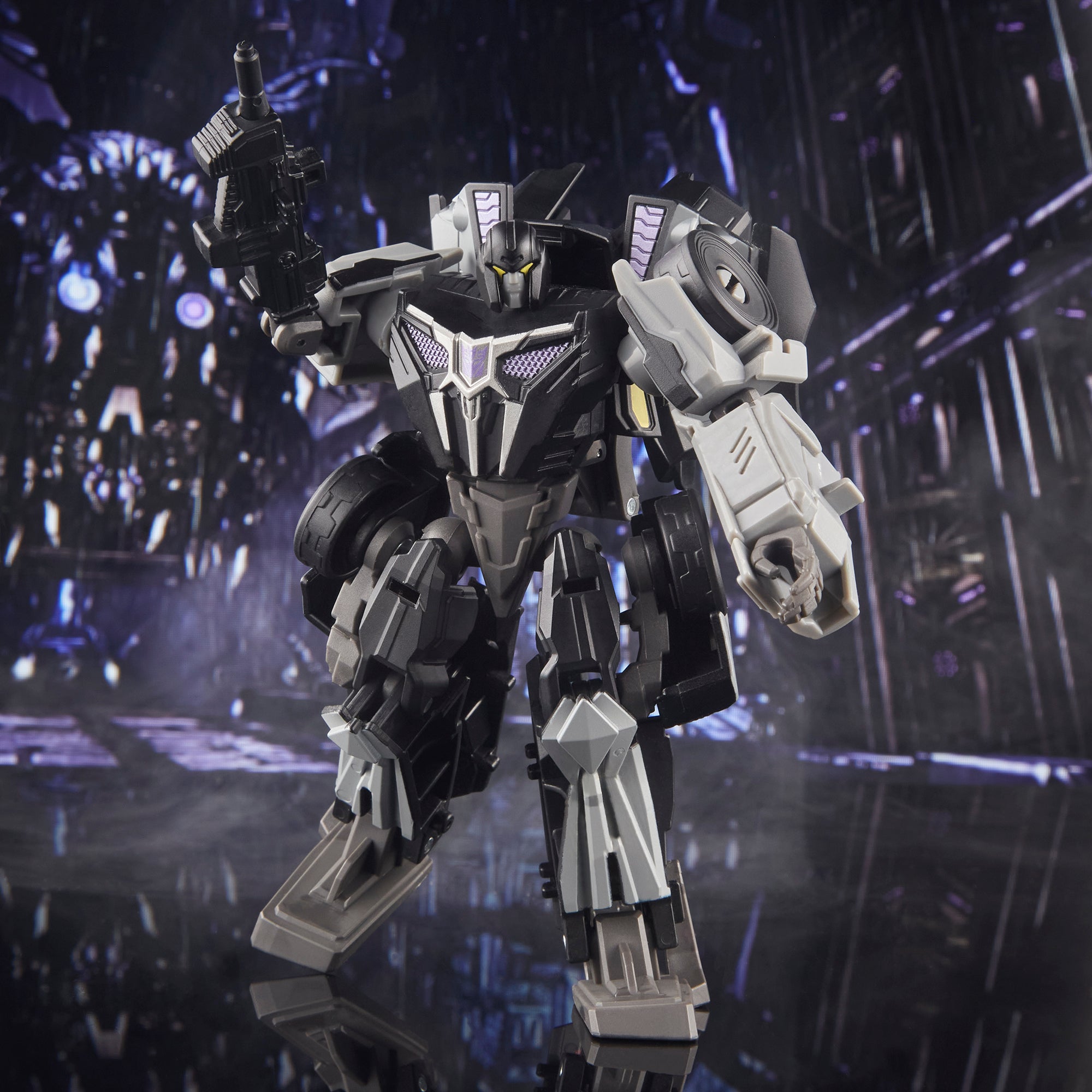 Transformers Studio Series Deluxe 02: Barricade Edicion Gamer 4.5 Pulgadas