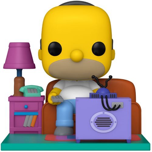 Funko Pop Deluxe: Simpsons - Homero Viendo TV