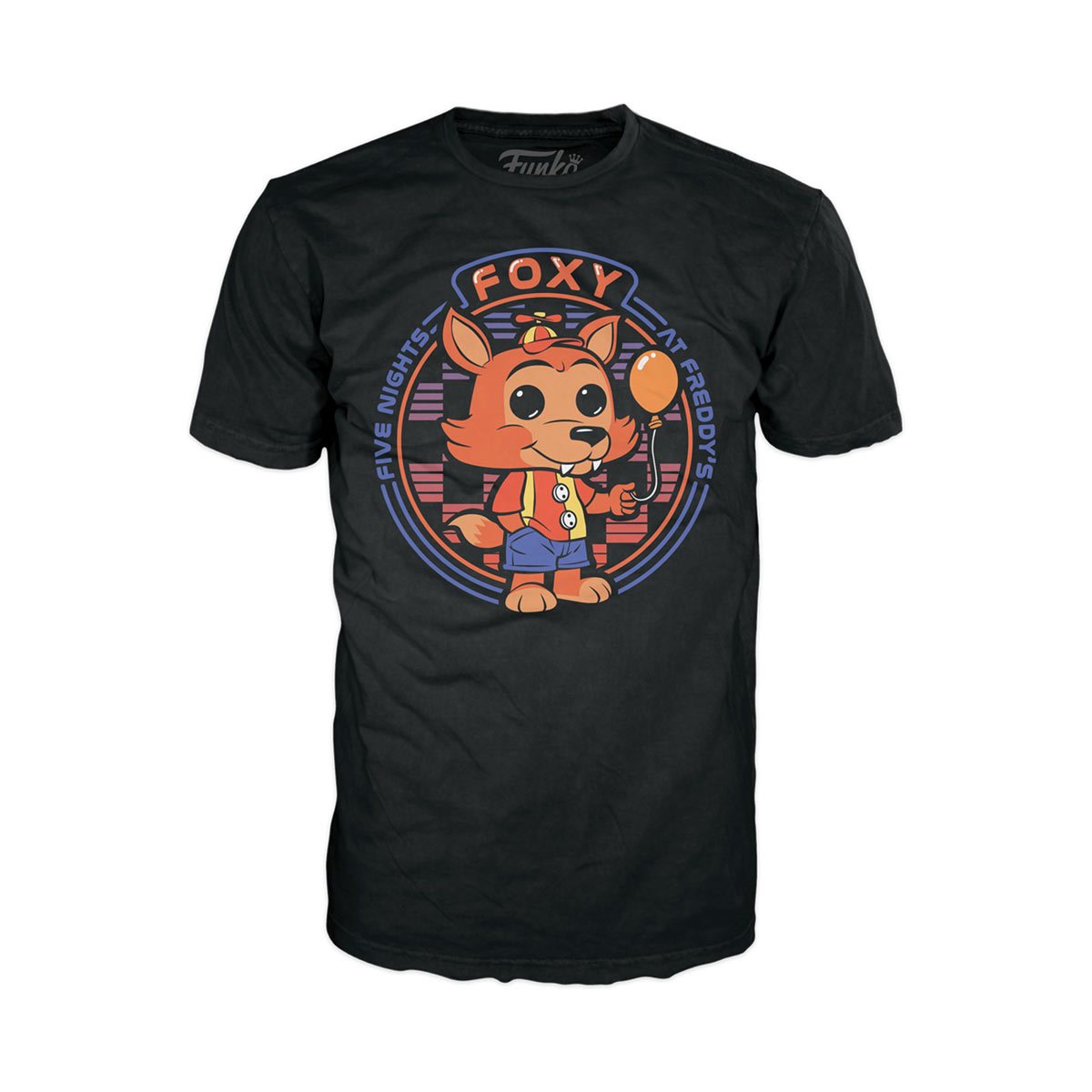 Funko Pop & Tee: Five Nights at Freddys - Foxy con Globo Playera Mediana