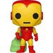 Funko Pop Marvel: Holiday - Iron Man con Costal De Navidad