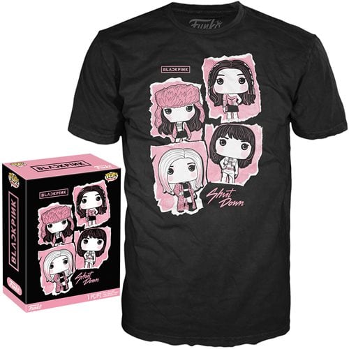 Funko Boxed Tee: Blackpink Playera Extra Grande