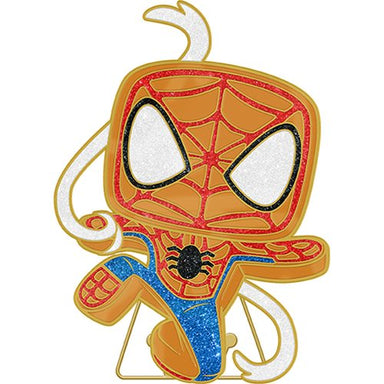 Funko Pop Pin: Marvel Holiday - Spiderman Galleta de Jengibre Esmaltado