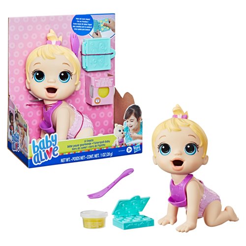 Baby Alive Lil Snacks: Bebe Hora de Comer