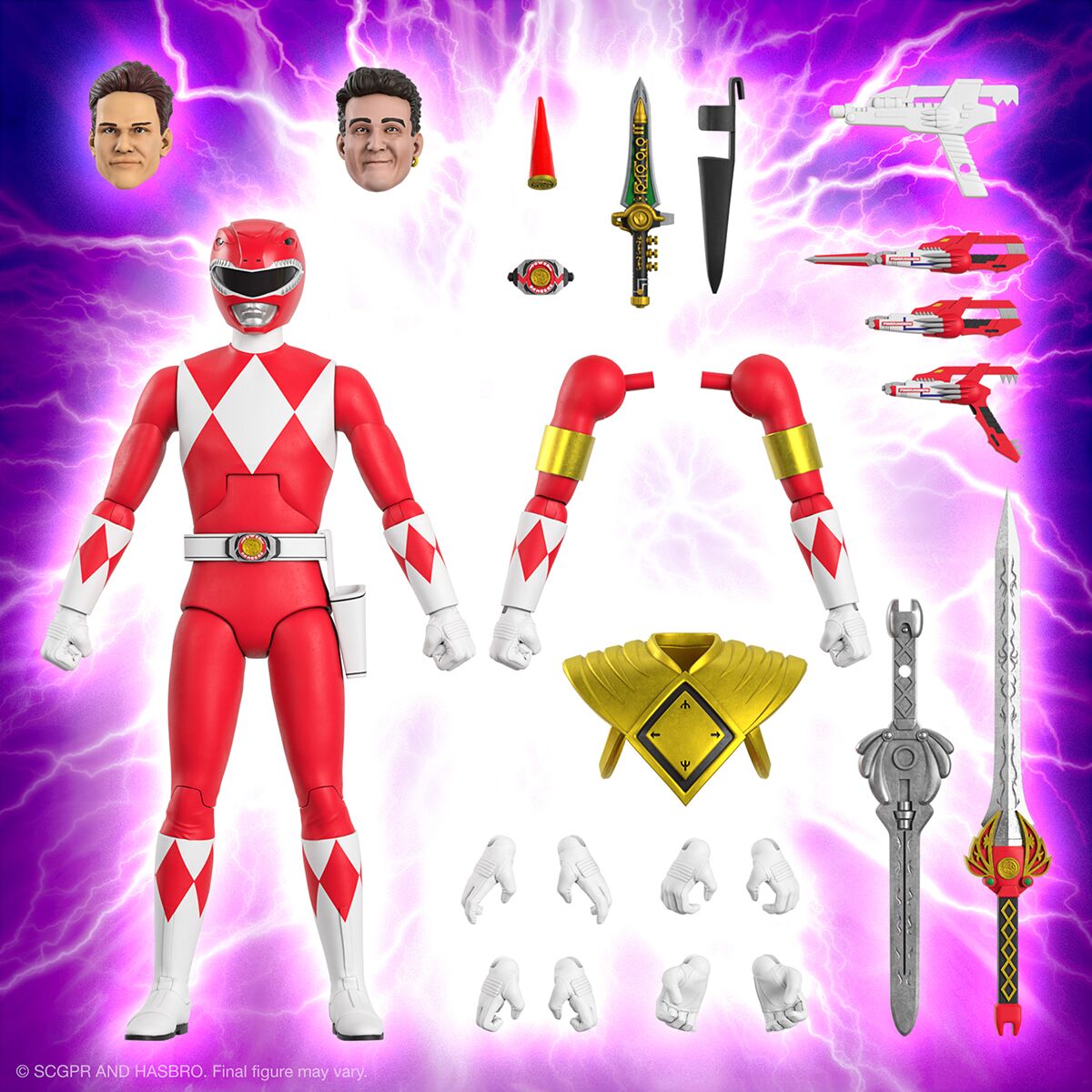 Super7 Ultimates: Power Rangers - Red Ranger