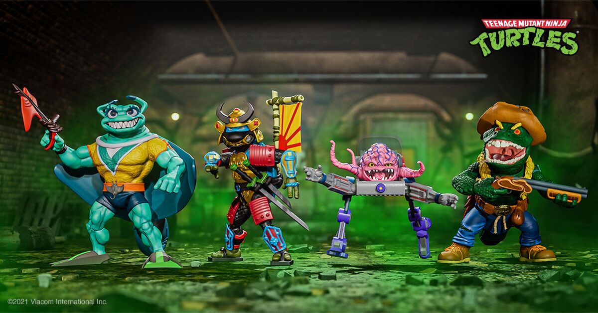 Super7 Ultimates: TMNT Tortugas Ninja - Leatherhead
