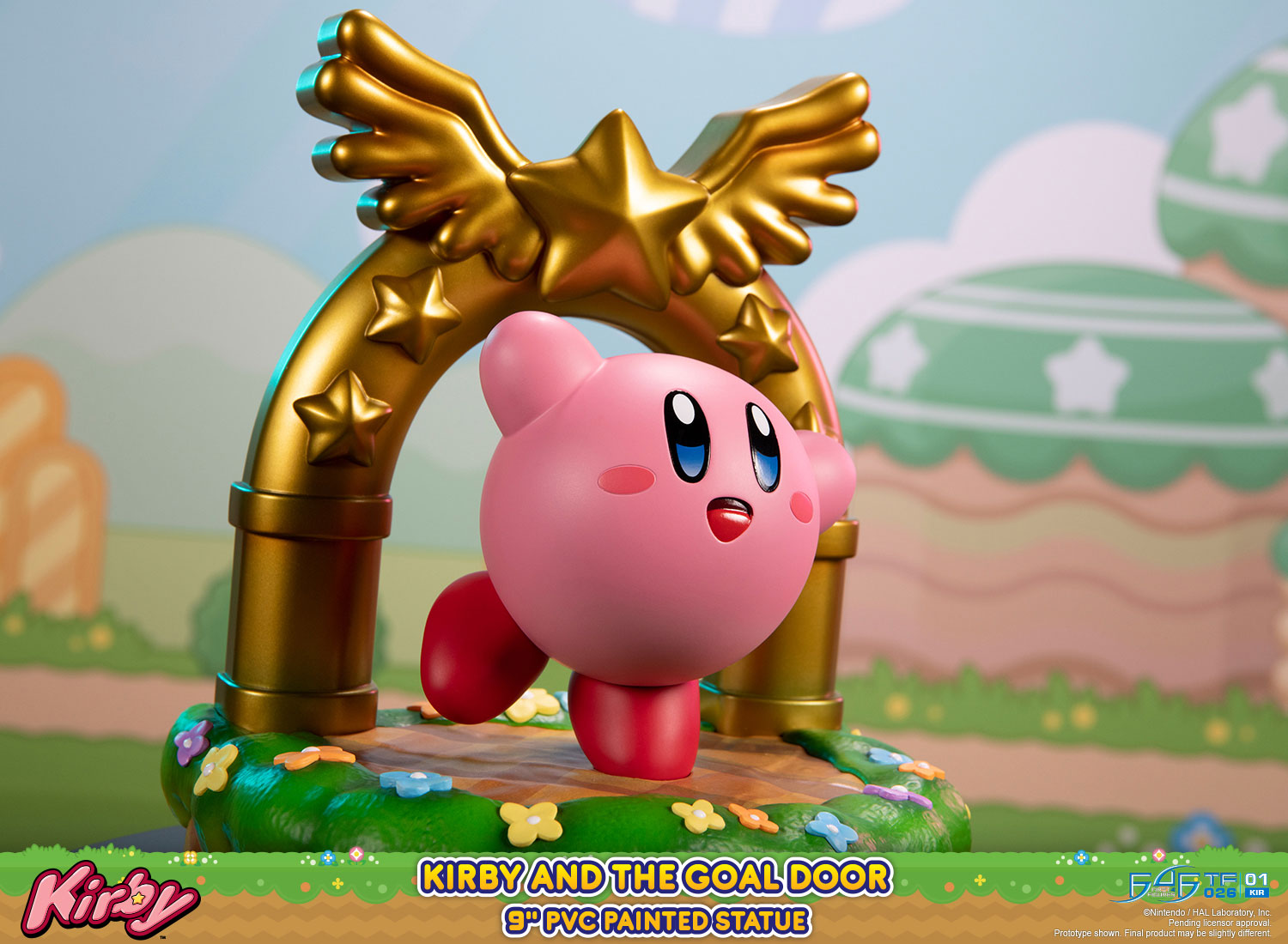 First 4 Figures Kirby: Kirby y la puerta de Meta Edicion Estandar  Pulgadas 9.5 Pulgadas