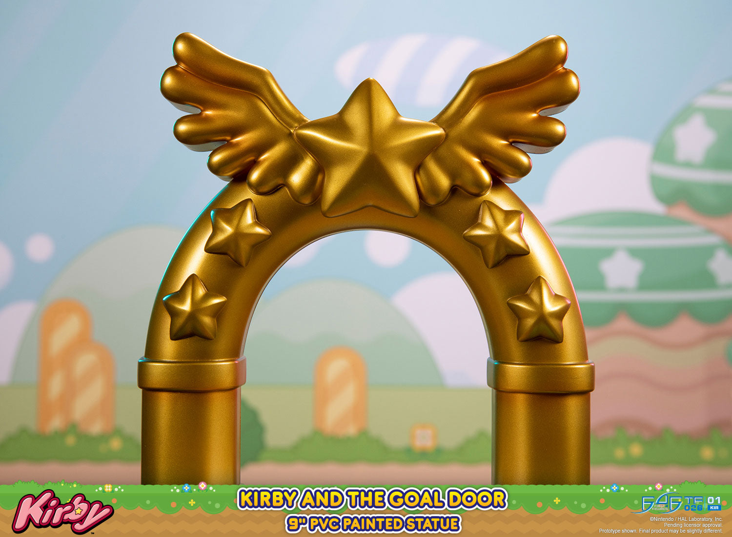 First 4 Figures Kirby: Kirby y la puerta de Meta Edicion Estandar  Pulgadas 9.5 Pulgadas