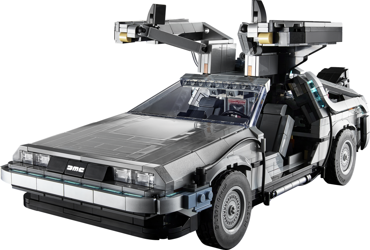 LEGO Icons Maquina del Tiempo de Volver al Futuro 10300